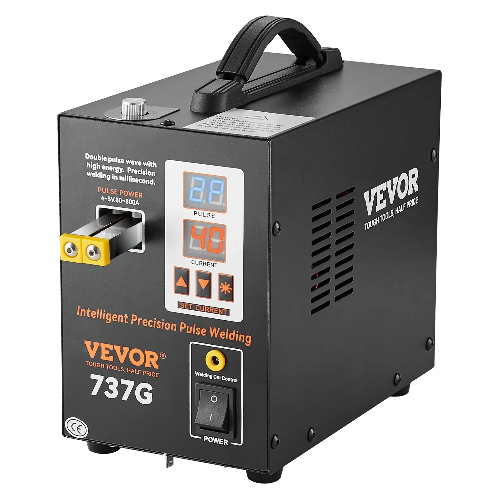 Vevor 737g Punkts chweiß gerät tragbare Batteries chweiß maschine Löt station mit 2 Schweiß modi