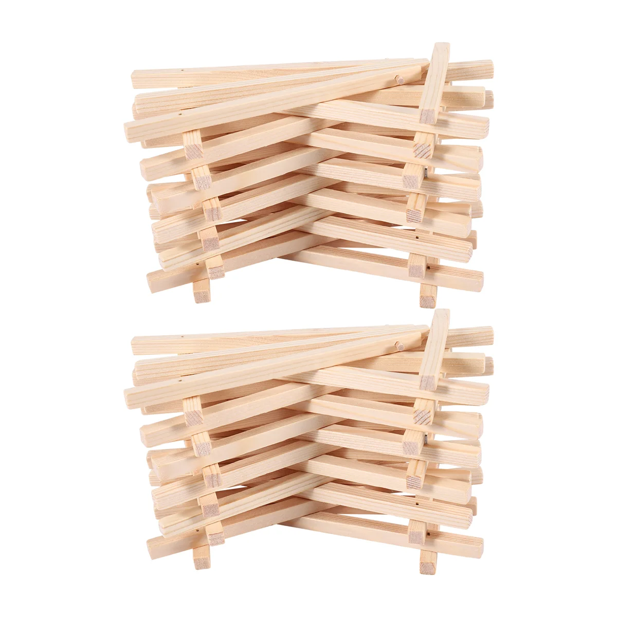 24er Pack Mini Holz Display Staffelei Holz Staffeleien Set für Gemälde Handwerk kleine Acryl Öl