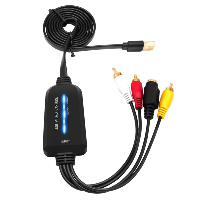 USB 2,0 Video-Capture-Karte Einkanal-USB-Capture-Karte mit Capture-Gerät Laufwerks freier Digital