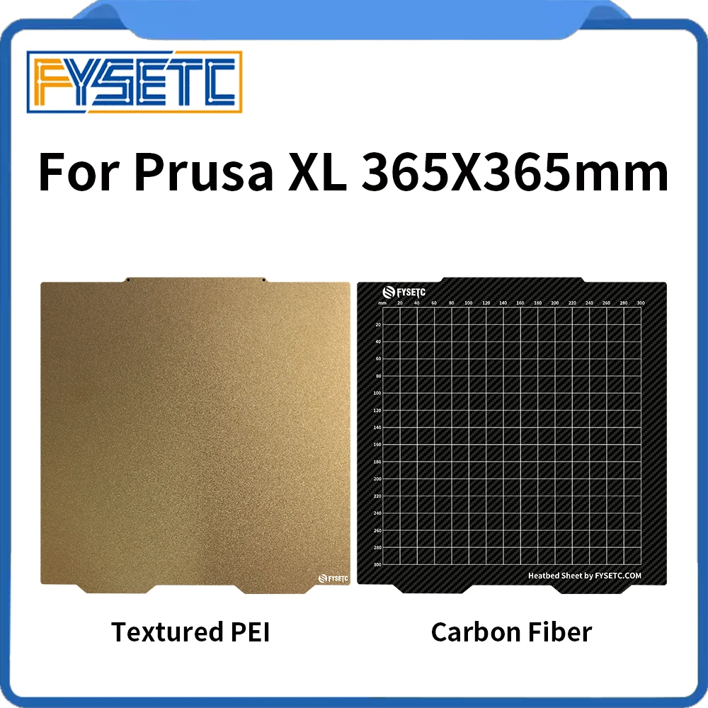 Für Prusa xl Pei Janus BPS-PET platte Stahlblech 365mm x 365mm Doppelseiten druck glatte Haustier