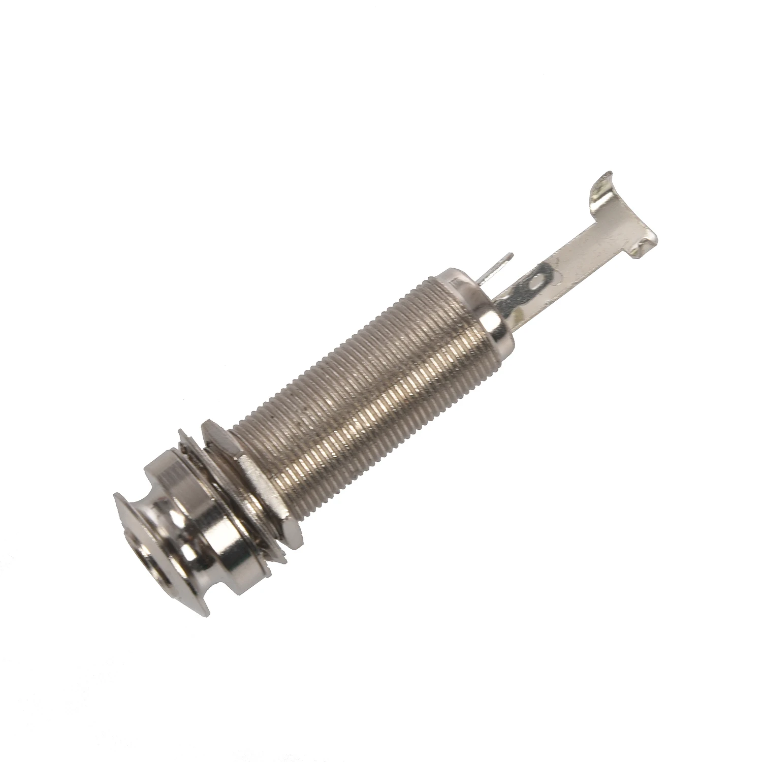 Mono Long Input Output Gewinde Gitarren lauf Jack neu 1/4 Zoll