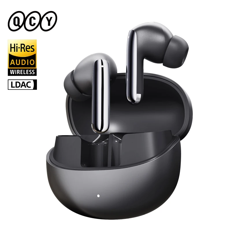 Qcy melobuds pro anc bluetooth 5,3 kopfhörer drahtlos 46db hybrid anc hi-res ldac ohrhörer 6
