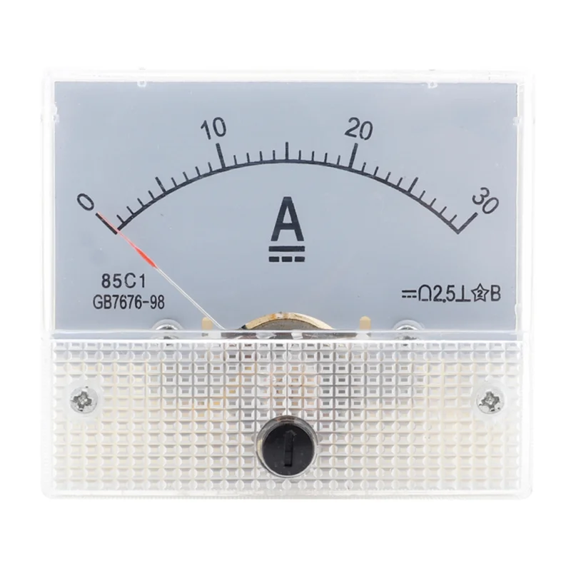 85c1-dc 30a DC Voltmeter Zeiger kopf Analog Ampere meter Panel Meter
