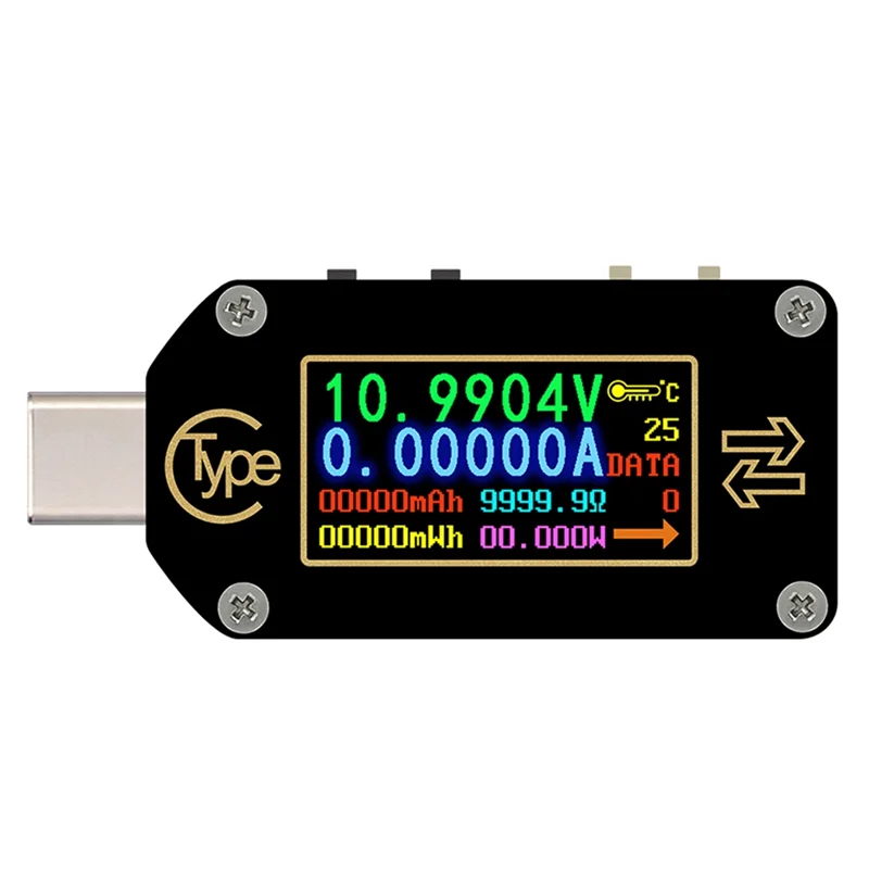 Rd tc66 Typ-c pd Trigger USB Voltmeter Ampere meter Spannung 2-Wege-Stromzähler Multimeter pd