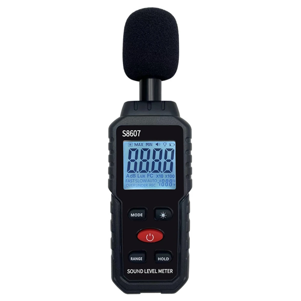 Messung des digitalen Schallpegel-Geräusch messers 30-130db db Dezibel detektor Audio tester