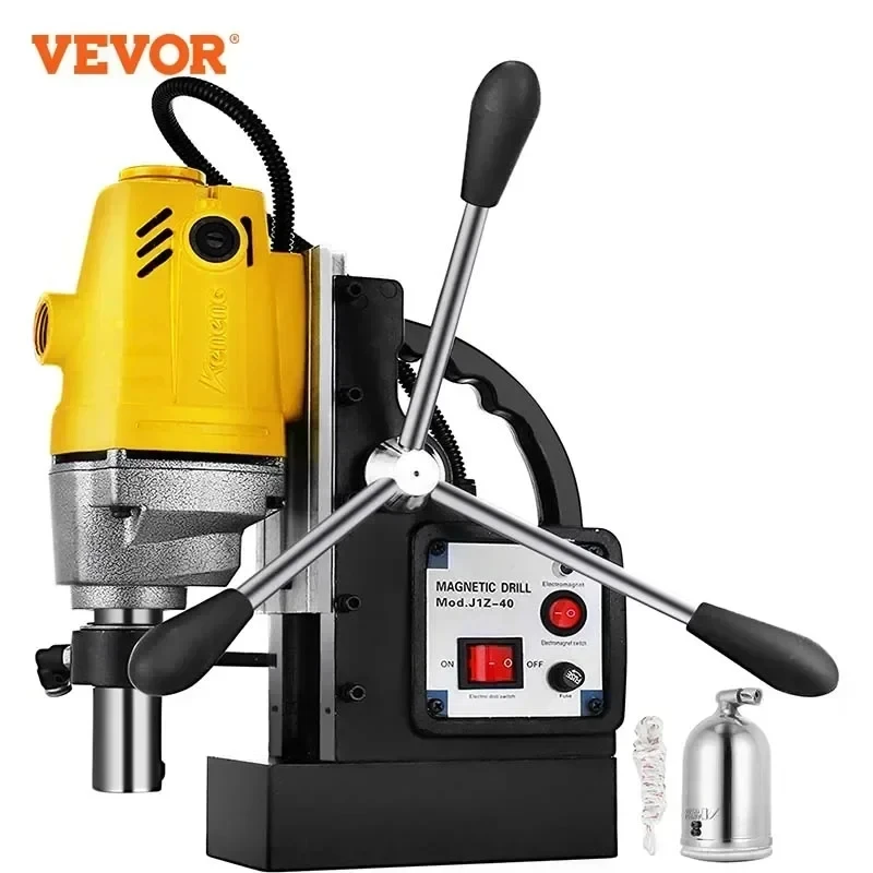 Vevor Magnet bohrmaschine Presse 1100w md40 40mm höhen verstellbare elektrische Bank bohrmaschine