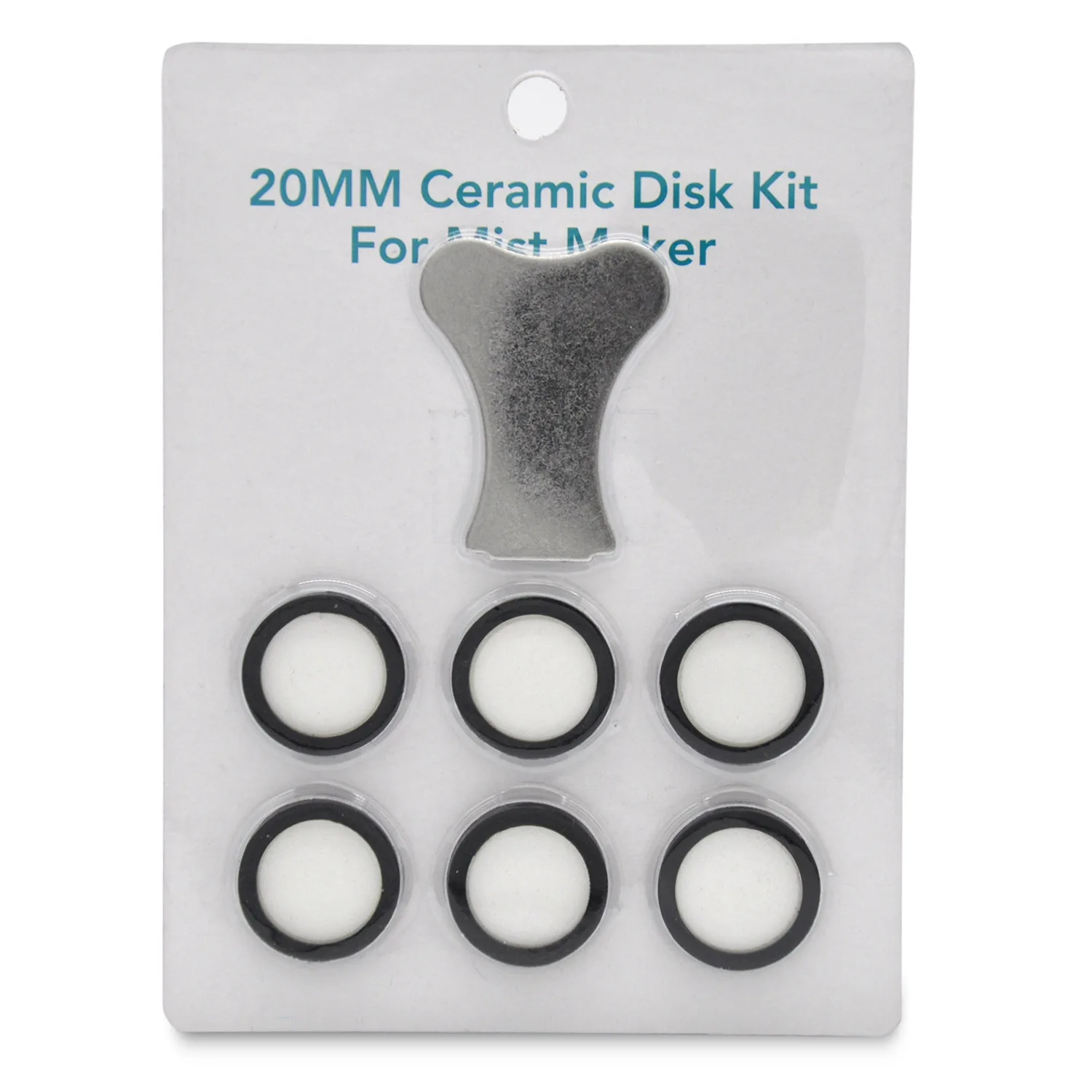 7-teiliges Mist Maker-Wartungs kit, Keramikscheiben-Keramikscheibenschlüssel-Ersatzteil-Kits für