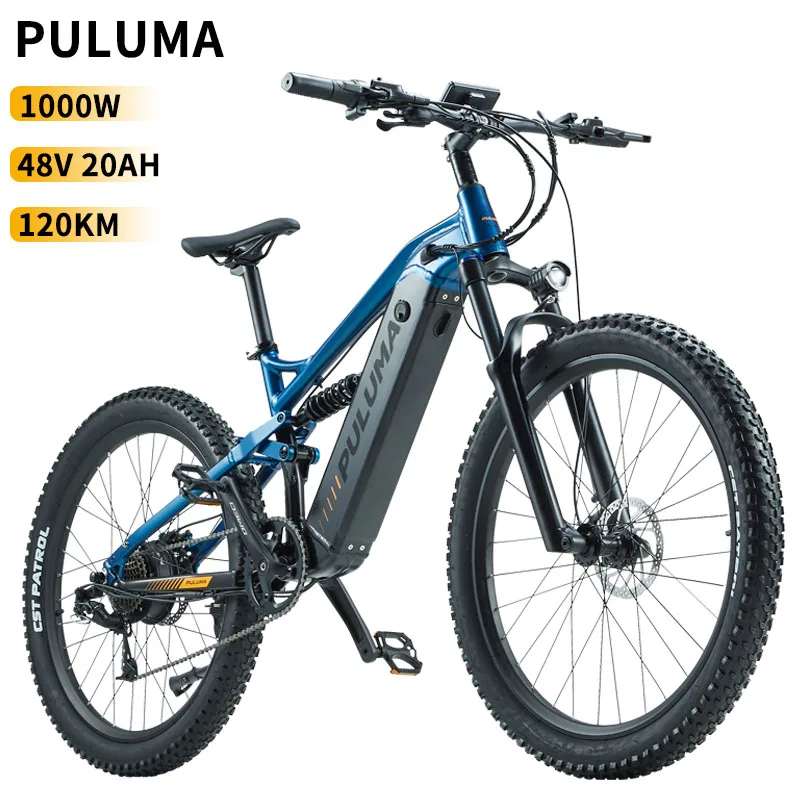 PULUMA PH001 Elektrofahrrad 1000W Power Ebike 48V 20AH Panasonic Batterie 27,5*2,8 Zoll Reifen