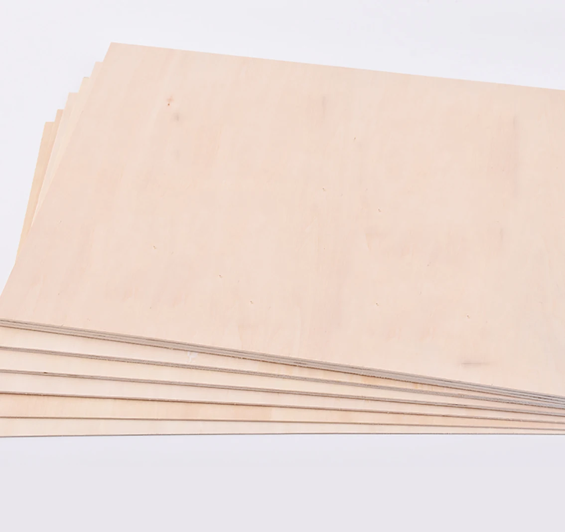 Lindehout Ambachtelijk Bord Model Laag Hout Bord Dik 1.5-10Mm Diy Ambachtelijke Zandtafel Gebouw