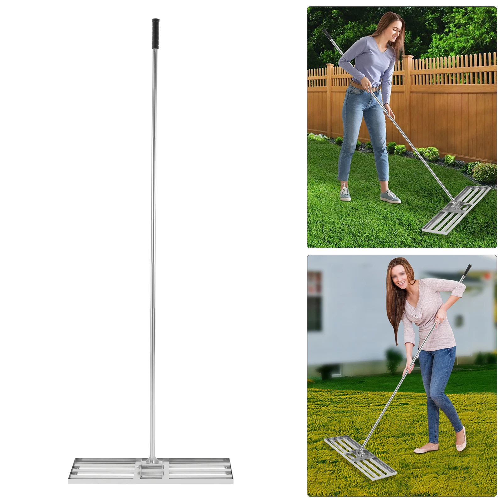 Rasen ausgleichs schwa der Edelstahl Rasen ausgleichs werkzeug Golfplatz Sand richt maschine mit