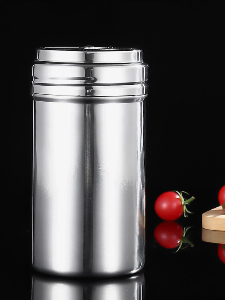 304 Edelstahl Gewürz glas Salz & Pfeffer Shaker Outdoor Camping Grill Gewürz behälter Home Küche