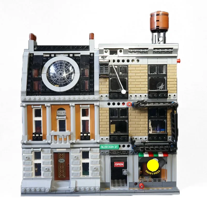 76108 Ziegel blöcke Sanctum Sanctorum Modell modulares Baukasten, Film Sammler DIY Spielzeug für