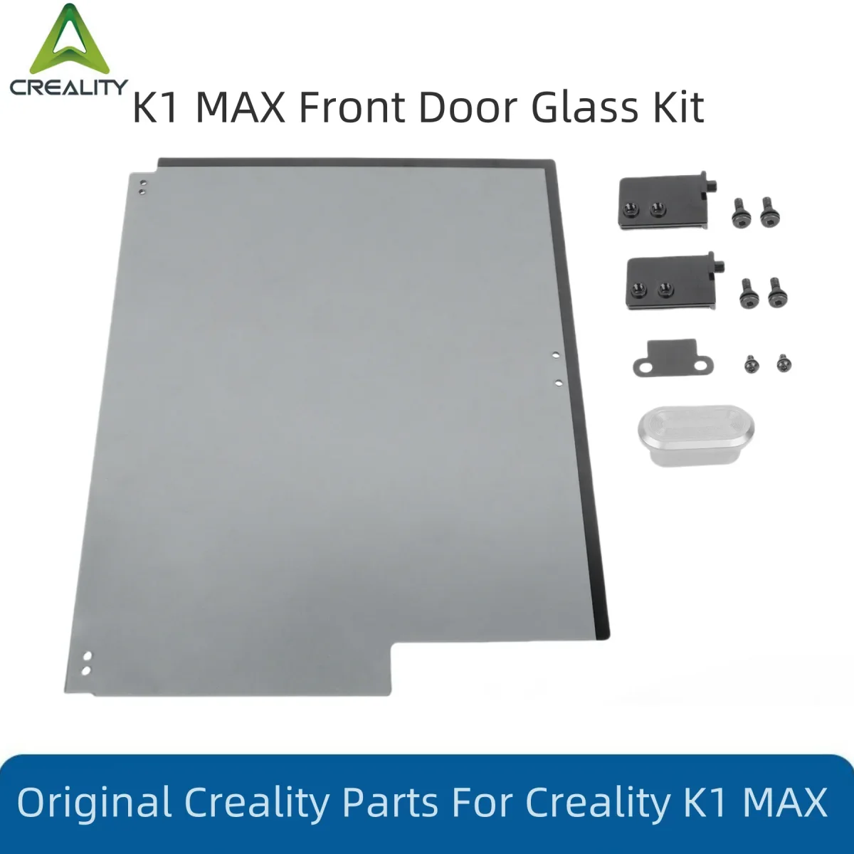 Creality original 3d drucker teile k1 max front tür glas kit