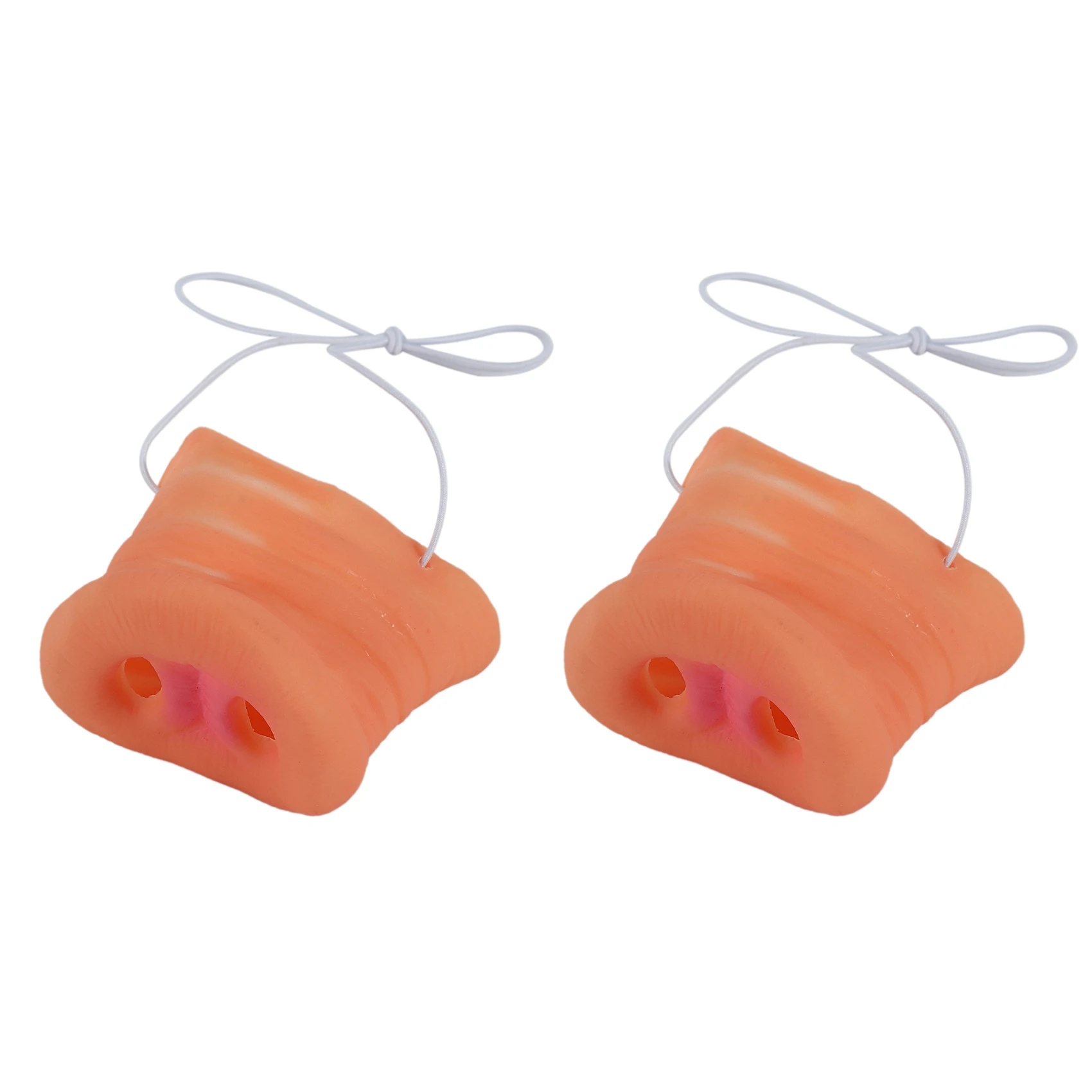 2 Stück Simulation Schwein Nase mit mit Gummiband Tier Kostüm Maske Halloween Party Prop Halloween