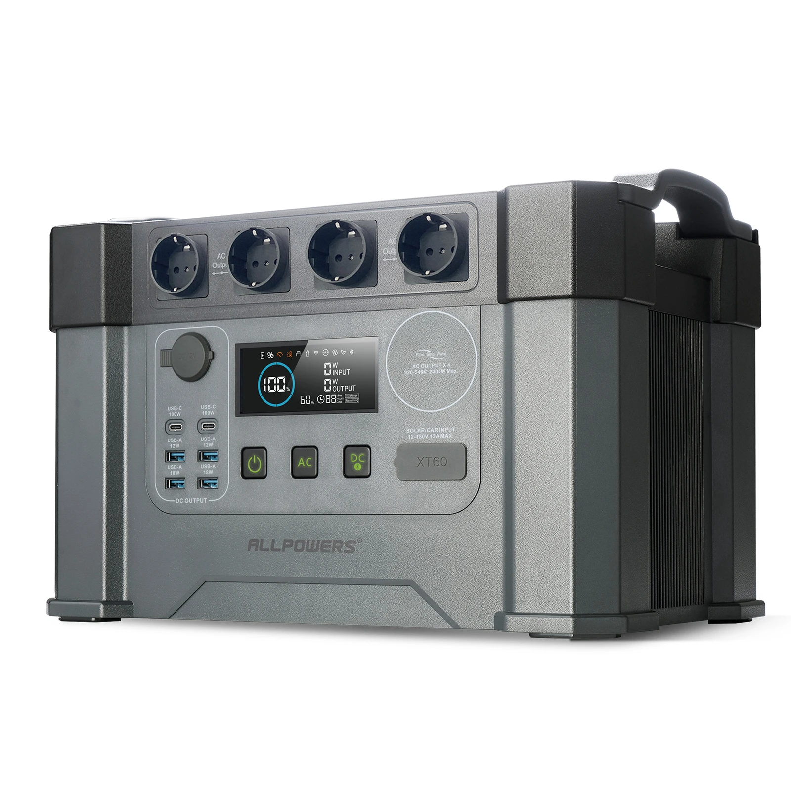 All powers tragbares Kraftwerk 1500W / 2000W / 2400W Not strom versorgung Hoch leistungs netzteil