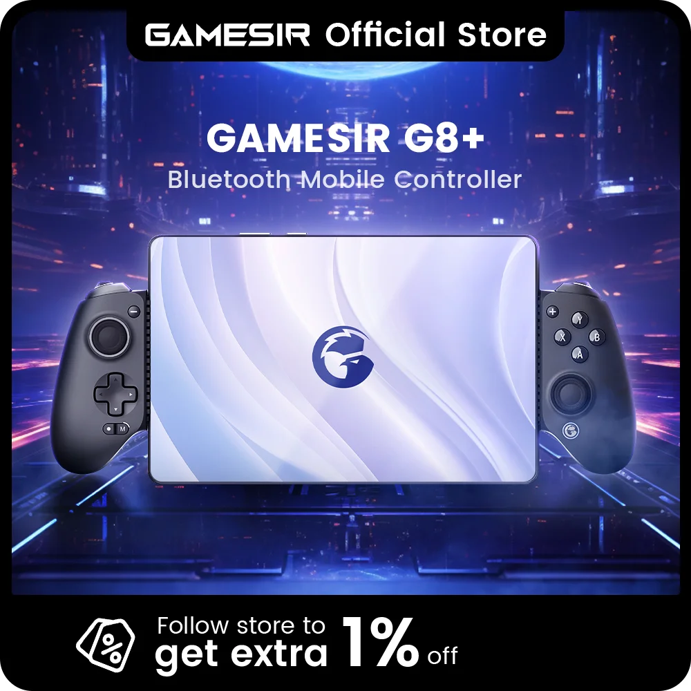 Gamesir g8 bluetooth gamepad hall effekt gaming controller für nintendo switch, android phone,