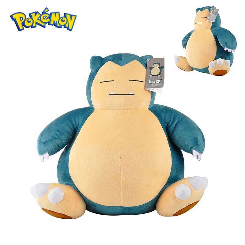 Pokemon Snorlax Plush Toy Cartoon & Cute Children's Toy Anime Stuffed Doll Halloween Decorations