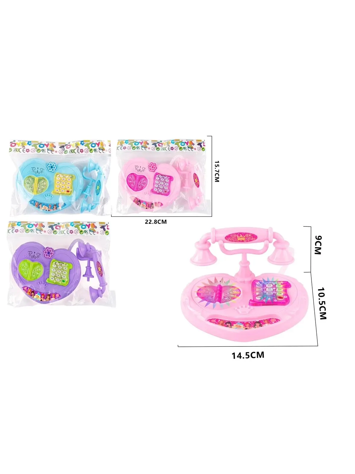 Simulação Telefone Brinquedos para Crianças, Bebê Música Celular, Educação Infantil, Brinquedos