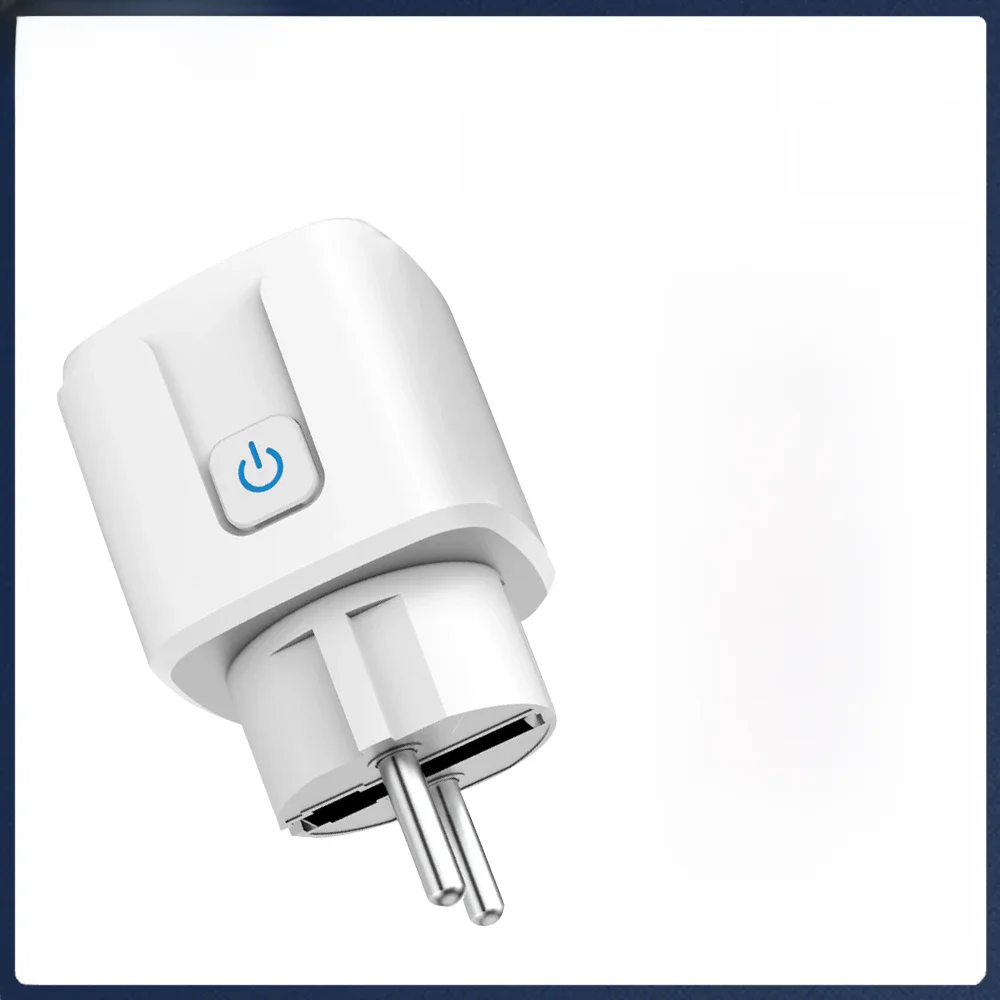 Tomada inteligente Tuya WiFi com monitoramento de energia, plugue inteligente, controle de voz,
