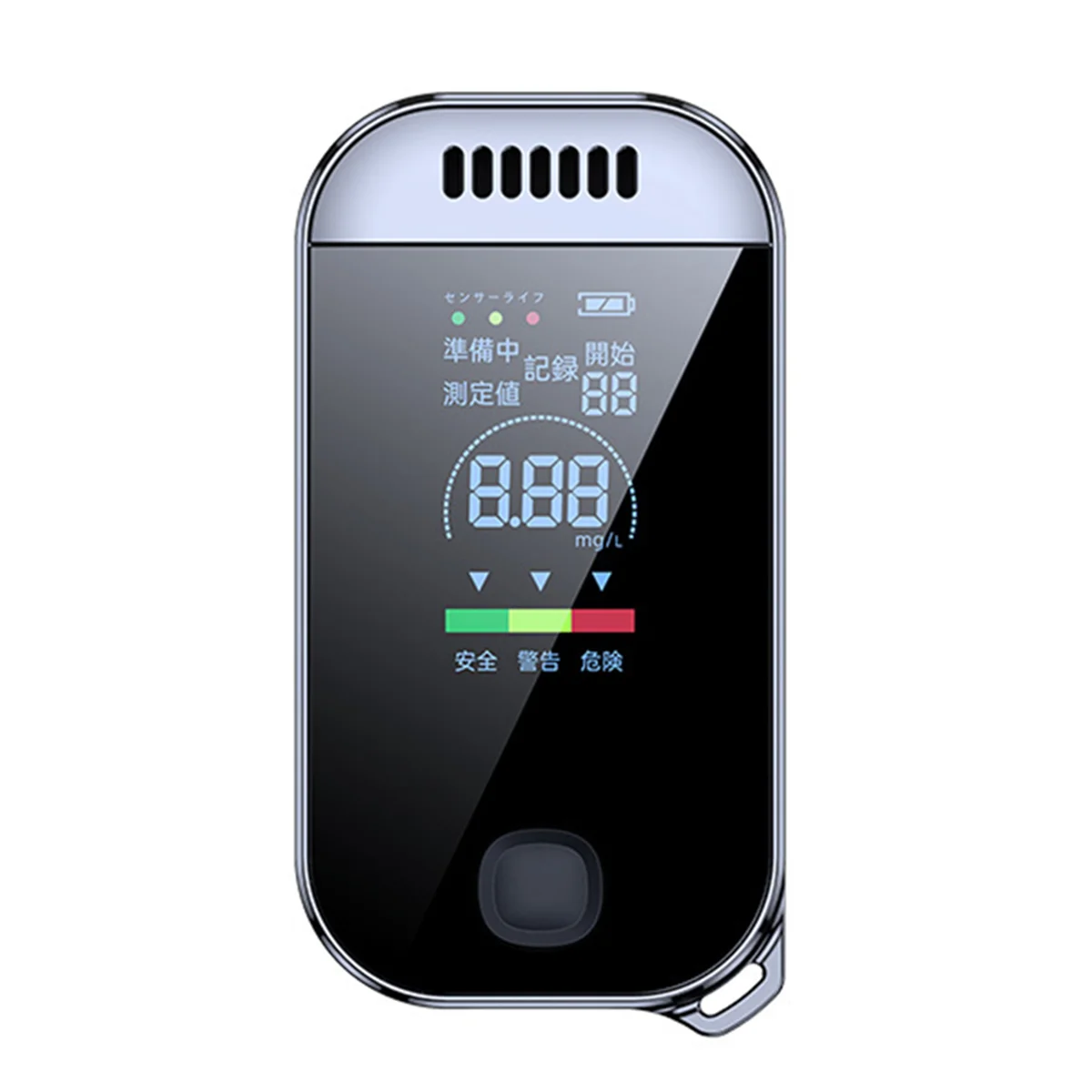 Digitaler alkohol tester profession eller alkohol tester mit lcd display usb wiederauf ladbarer