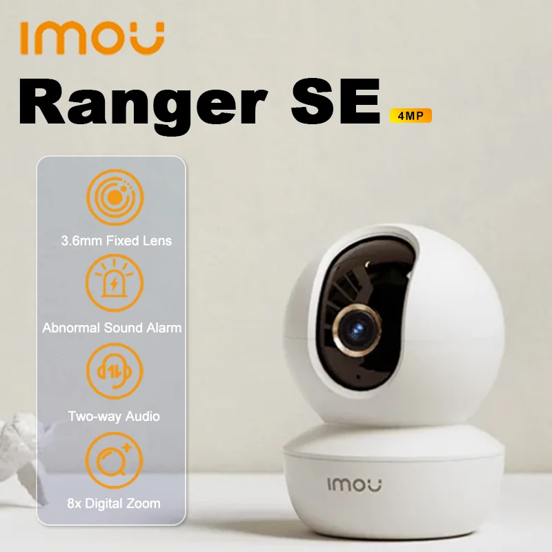 Imou ranger se 4mp Indoor-Überwachungs kamera 4x Digital zoom ai Mensch erkennt Kamera