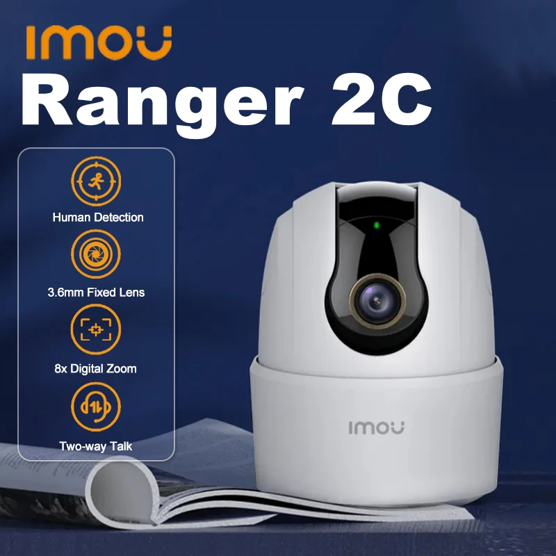 Imou ranger 2c Zwei-Wege-Talk-Überwachung Sicherheit 360 ° Abdeckung Portierung WLAN-Kamera