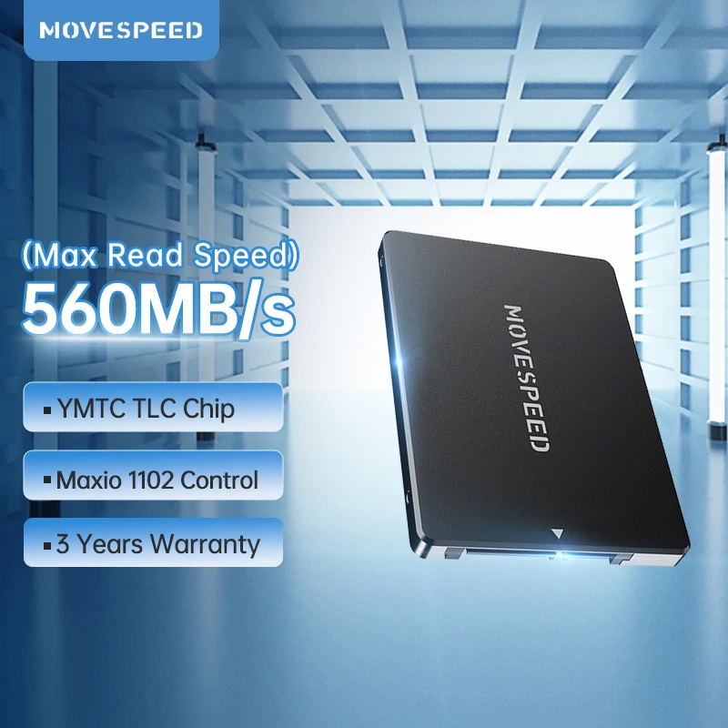 Move speed 560 mb/s sata 3,0 ssd chip 2.5 "internes Solid-State-Laufwerk tlc ssd 512gb/1tb/2tb sata
