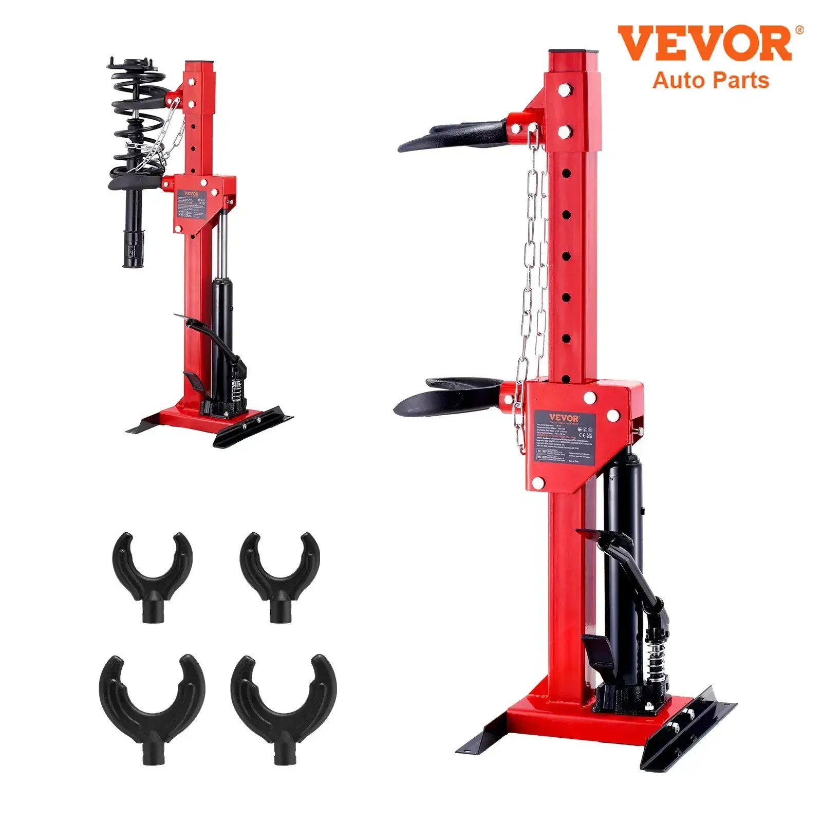 Vevor Federbein feder kompressor 4,5 Tonnen/lbs Hydraulik zylinder 1 Tonne Nenn kompression kraft