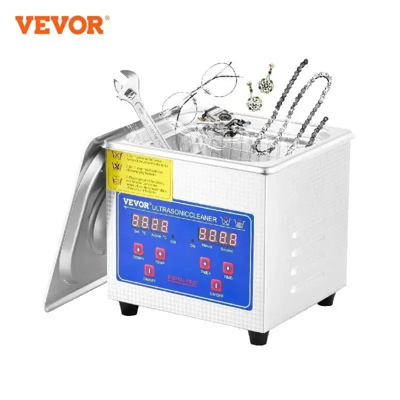 VEVOR 1,3 l Ultraschallreiniger Lave-Dishes 40 Hz tragbare Waschmaschine Geschirrspüler Ultraschall