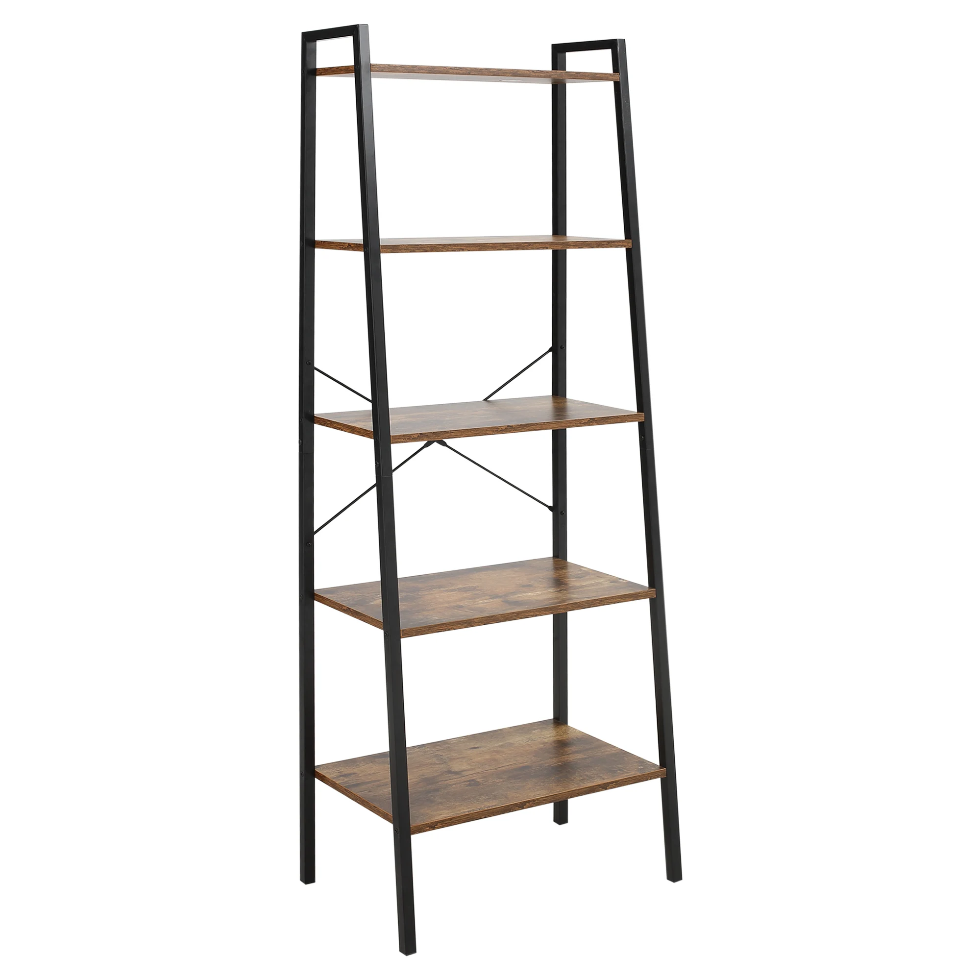 Homcom Treppen form Regal im Industries til mit 5 Regalen 56x34x160