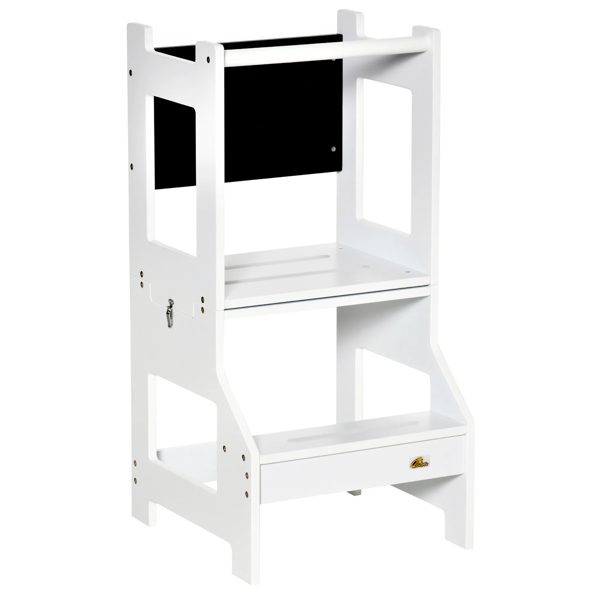 Homcom Lernt urm für Kinder Cabrio Schreibtisch Tafel 42x44x86cm