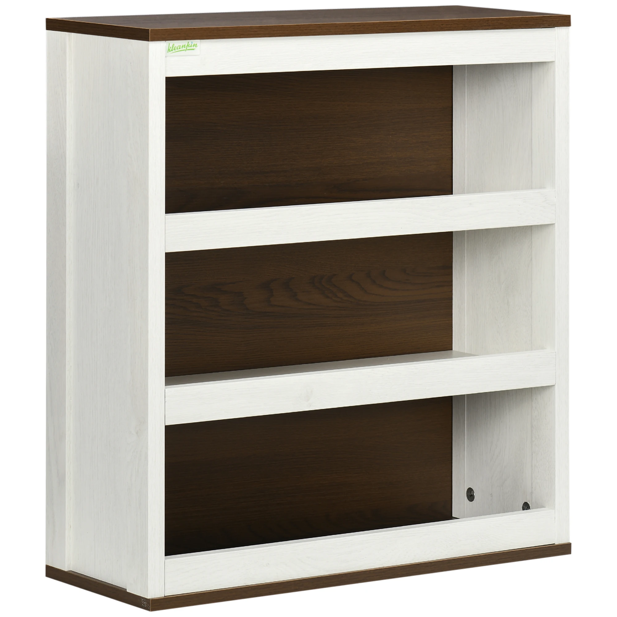 Kleankin moderner wand badezimmers chrank mit 3 regalen für küche 50x20x56 cm