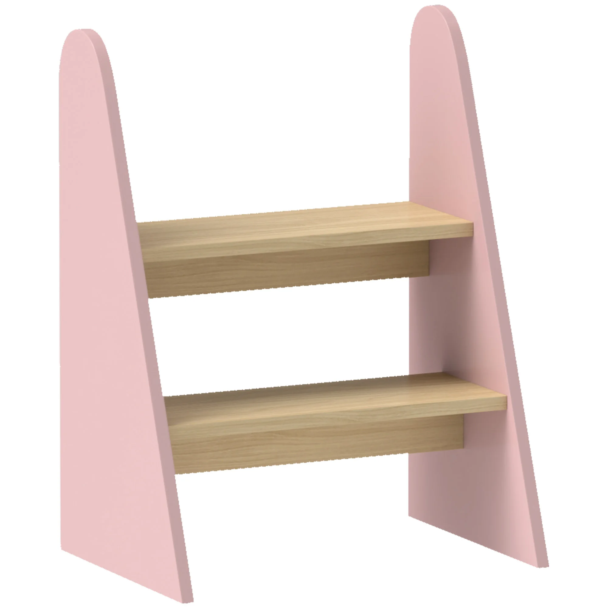 Aiyaplay 2-stufiger 3-jähriger Kinder hocker für rosa Küchen bad
