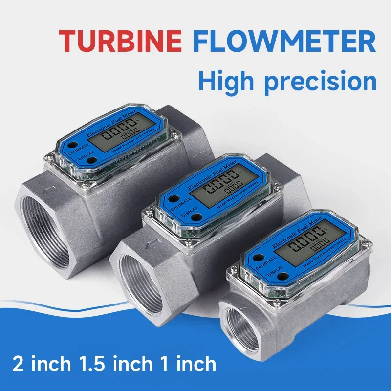Digitale turbinestroommeter Flowmeter Gauge PCB Elektronische stroomindicator Sensorteller voor