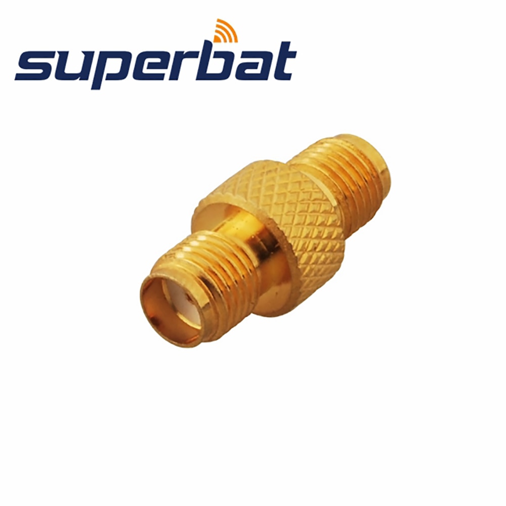 Superbat 2pcs SMA Adapter Jack to Female Straight Medium Version Connector