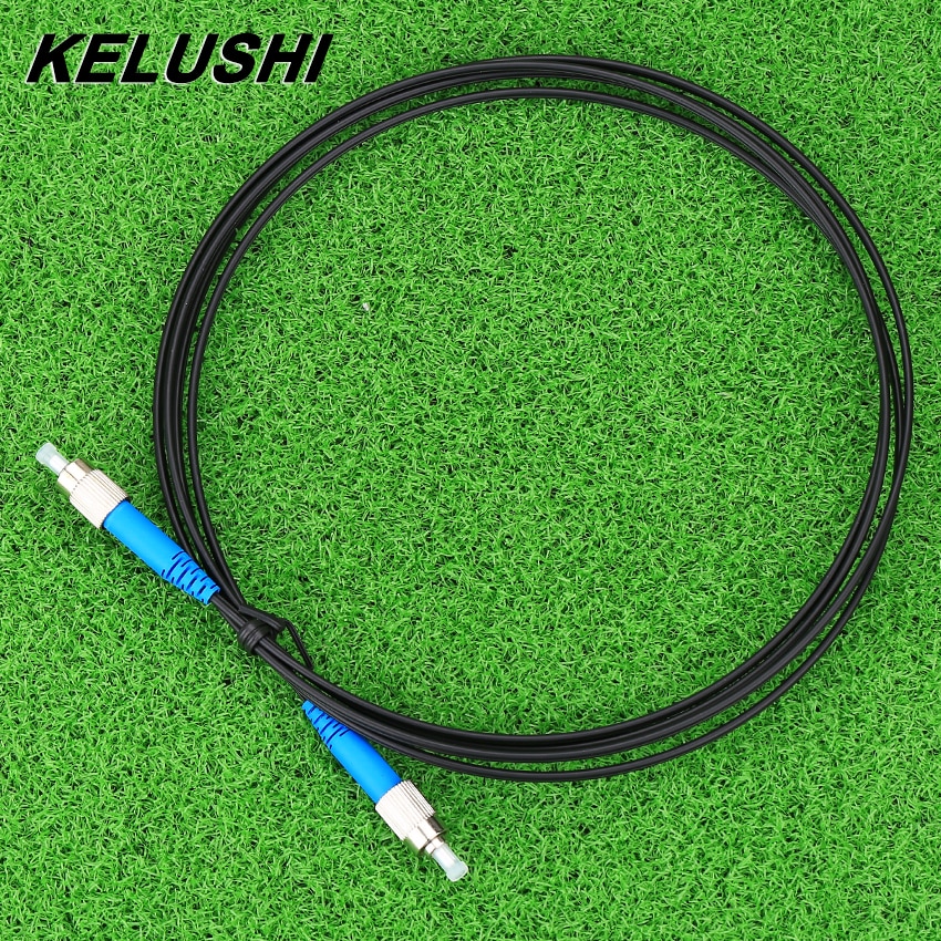 KELUSHI 2M Simplex Single Mode Fiber Optic Patch Cord fc-fc SM SX 3.0 Fiber Optic Connecting Tool Fiber Jumper