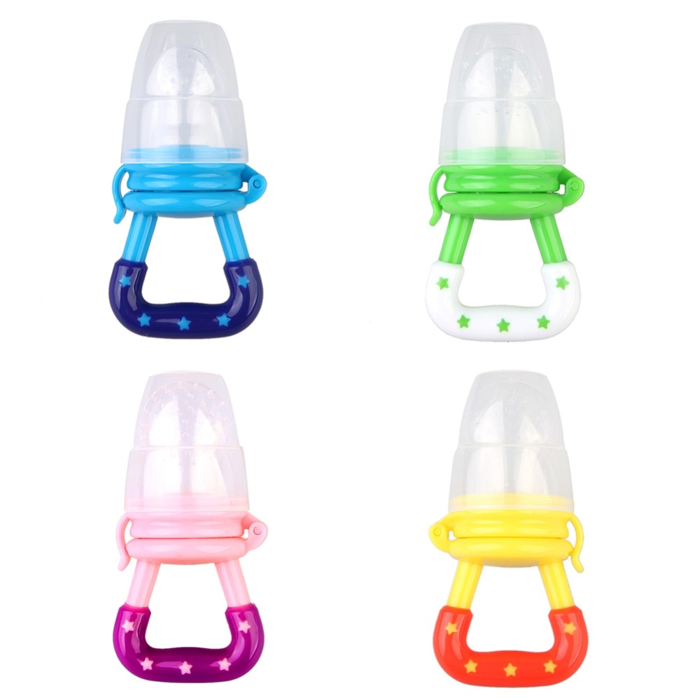 Baby Feeding Pacifier Portable Infants Chew Tool Fruit Food Teat Nibbler Milk Kids Nipple Feeding Safe Baby Supplies Safety Kids