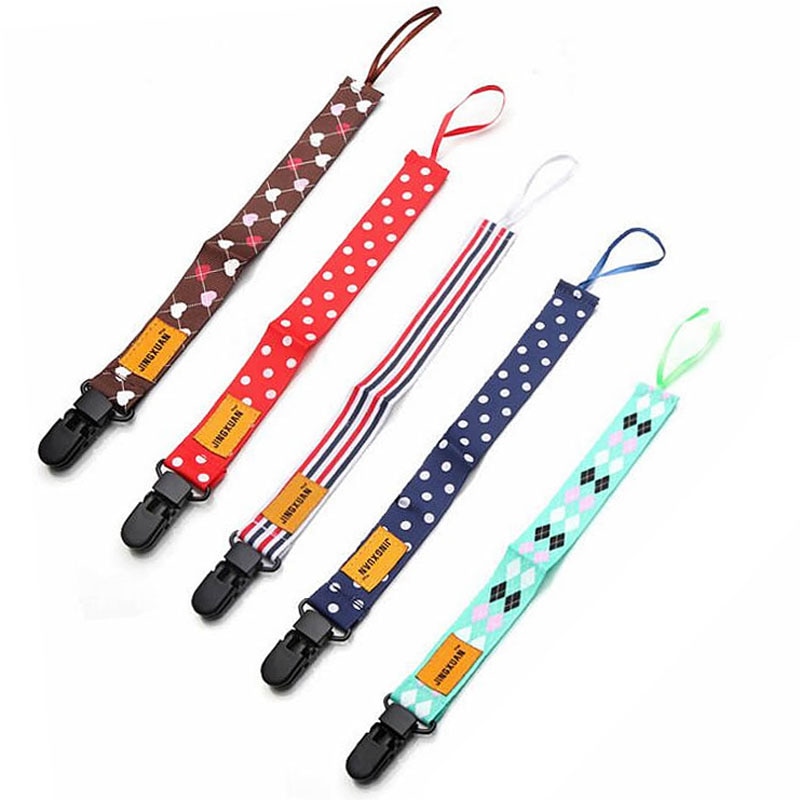 Baby Pacifier Chain Dummy Clip Holder Feeding Product Animal Cartoon Baby Pacifier Anti lost Chain pacifier chain B0625