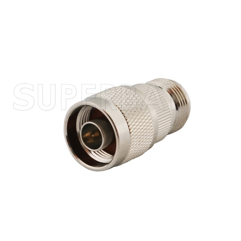 Superbat 5pcs N Adapter N Male to N Female Straight RF Coaxial Connector