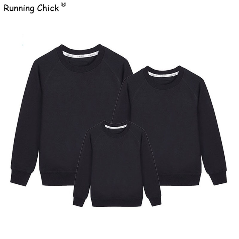 RUNNING CHICK new autumn long sleeved hoodies 63% cotton, 32% polyester, 5% spandex sweatshirt free shipping
