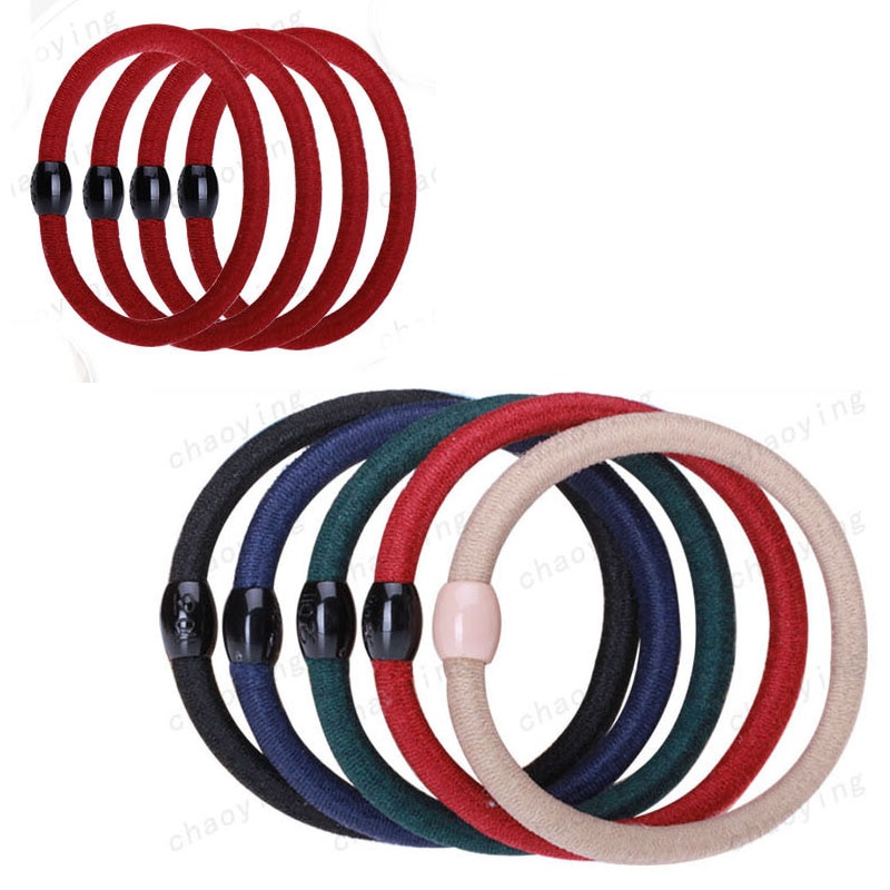 10pcs/lot High Quality Women Girl Kid Elasic Hair Bands Headwear Basic Hair Rope Hair Accessories