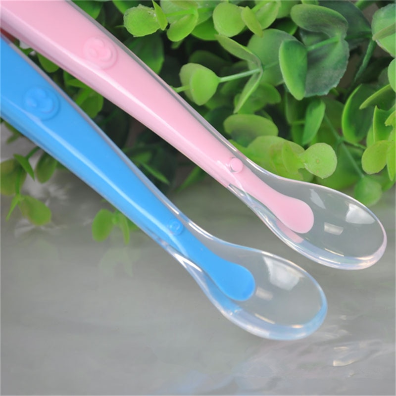 Tableware Baby Spoon Fork Set Utensil Safety Tableware Infant Solid Feeding Flatware For Baby Feeding Spoon Safety Spoon G0072