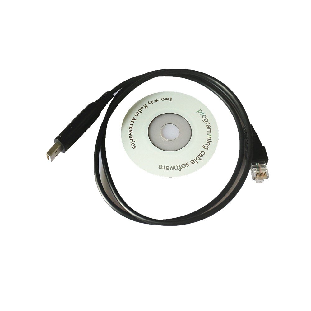 USB Programming Cable Cord For Motorola Two Way Radio Radius, SM10, SM50, SM120 M1225, M10, M100, M120, M130, M200
