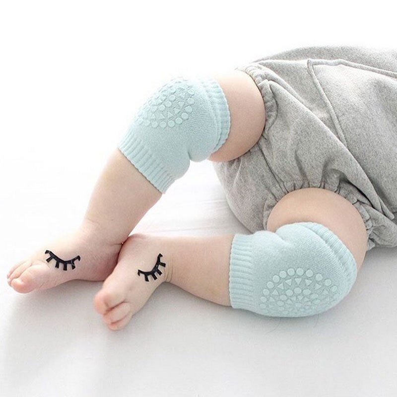 Soft Thicken Terry Non-Slip Dispensing Safety Crawling Baby Leg Warmers Well Knee Pads For Child Toddler Kids Kneepad Protector
