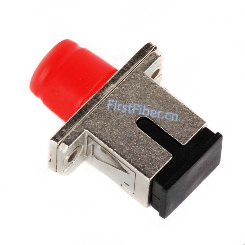 FirstFiber FC-SC Hybrid Simplex Female to Female fiber optic Adapter, fiber Connector