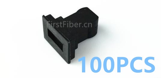 FirstFiber 100pcs SC/UPC SC/APC dust caps Simplex duplex dust plug Fiber Optic Adapter dust caps, Fiber Connector dust caps