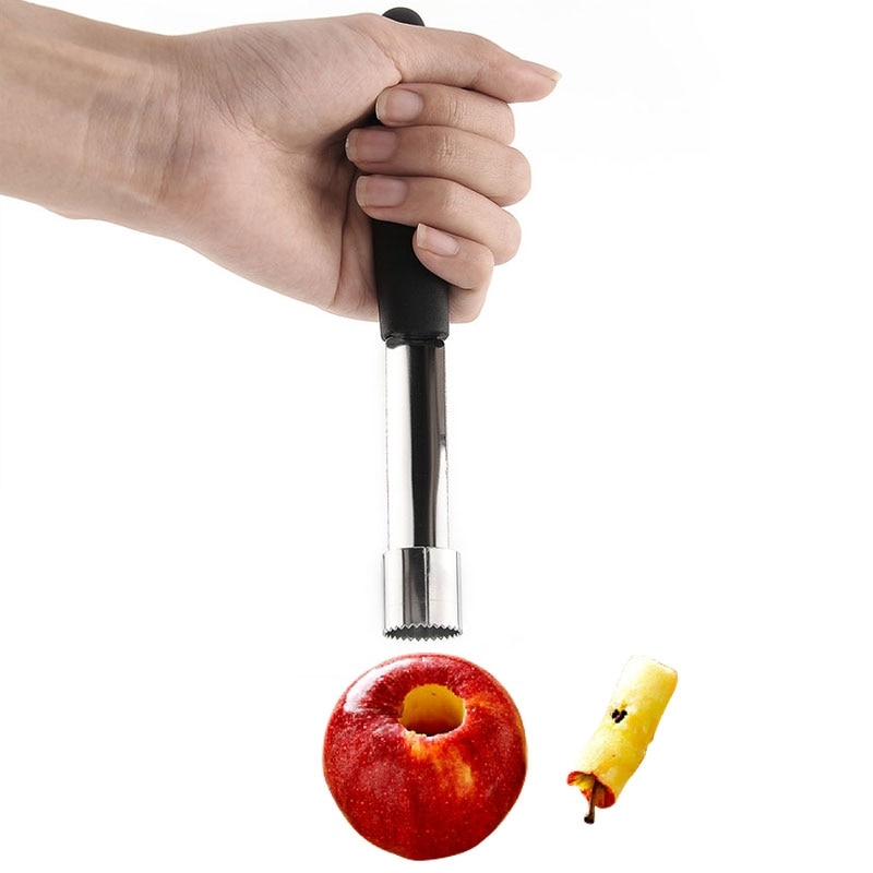 180mm(7'') Pear Bell Twist Fruit Core Seed Apple Corer Pitter Remover pepper Remove Pit Kitchen Tool Gadget Stoner Eas