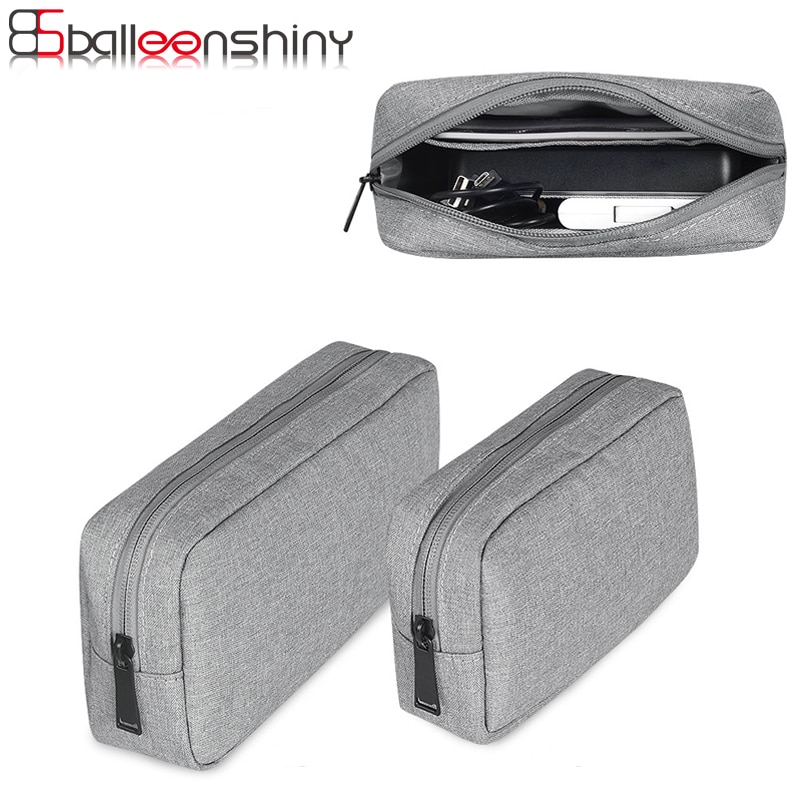 BalleenShiny Digitale Zubehör Lagerung Tasche Tragbare Wasserdichte USB Kabel Kopfhörer Ladung Pal