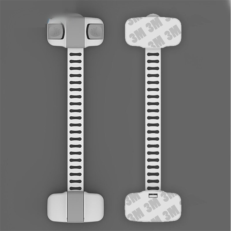 5Pc/Lot Cabinet Lock Door Drawers Wardrobe Todder Kids Baby Safety Plastic ABS PE Toilet Refrigerator