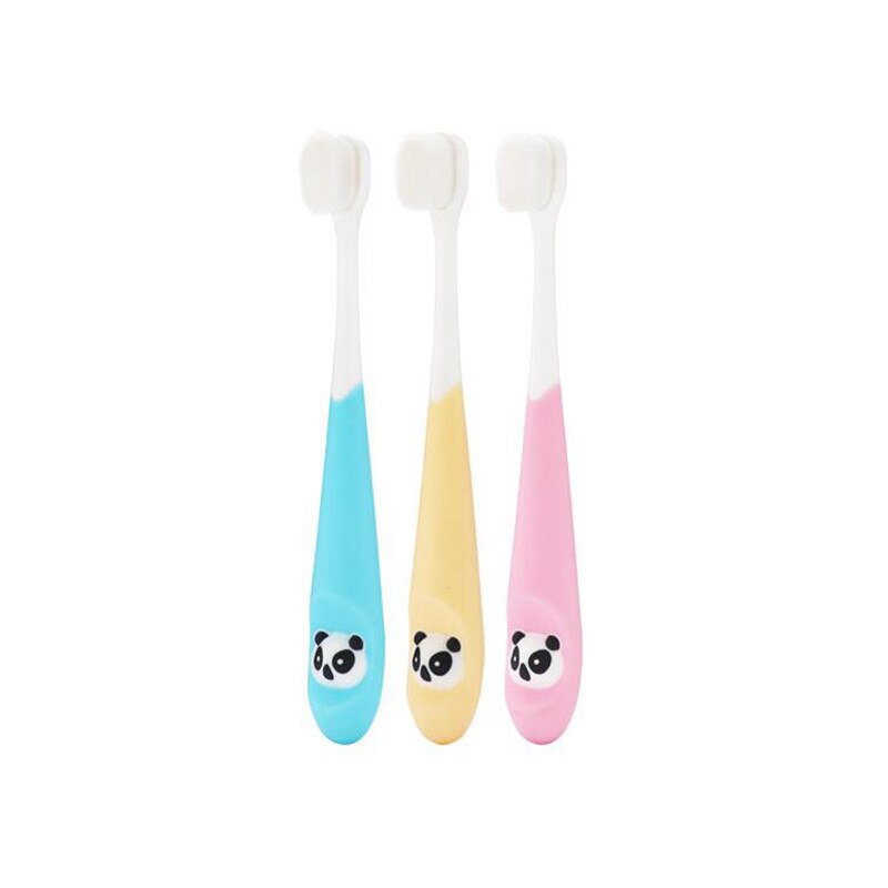 Children's Soft Hair Toothbrush Baby Cute Cartoon Soft Small Head Hairy Toothbrush 1-6 Years Old Drop Shipping